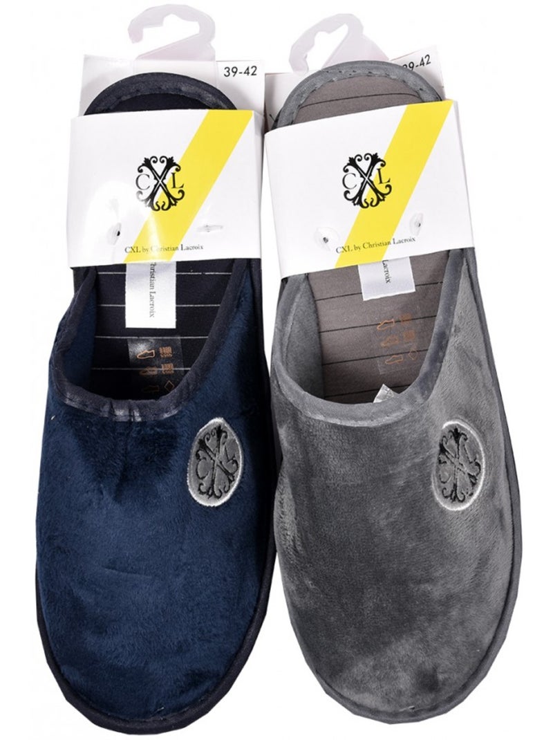 Pantofole per uomo CXL BY LACROIX Comfort e Qualità Superiore Confezione da 2 Multicolore - Kiabi