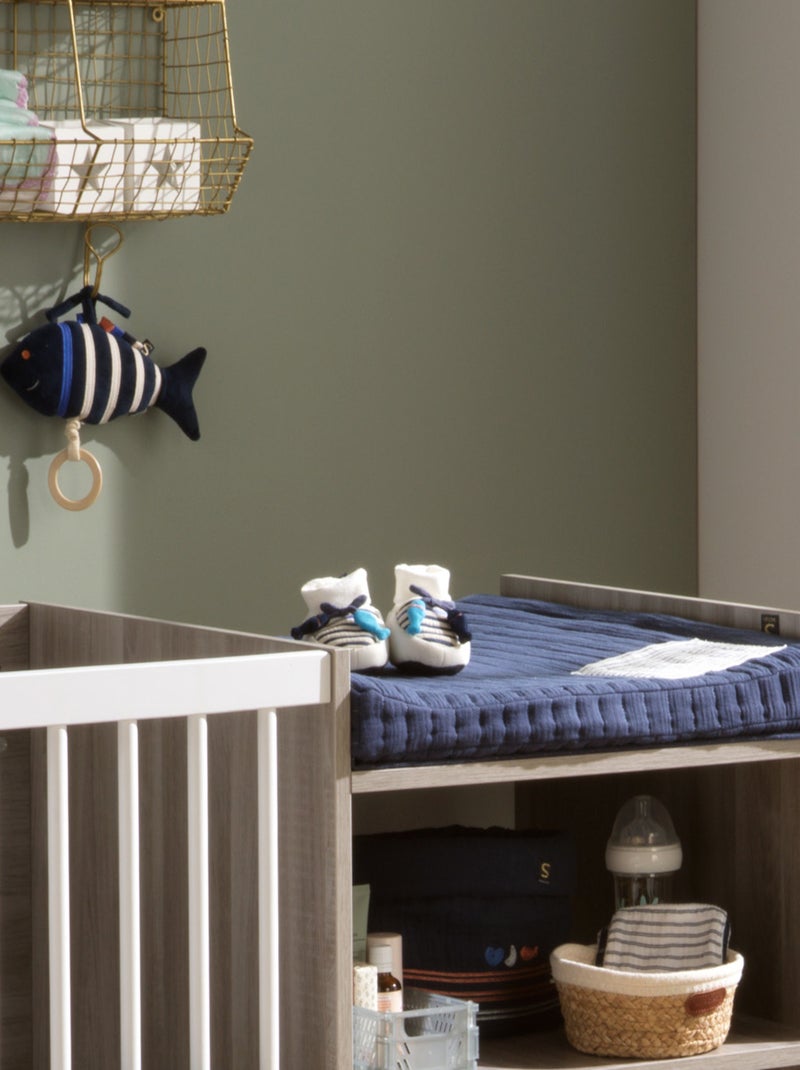 Pantofole pesce - SAUTHON Bianco Blu - Kiabi