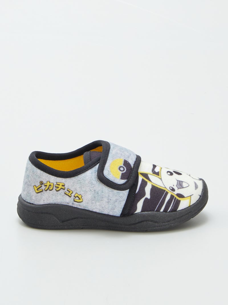Pantofole 'Pikachu' 'Pokemon' à scratch GRIGIO - Kiabi