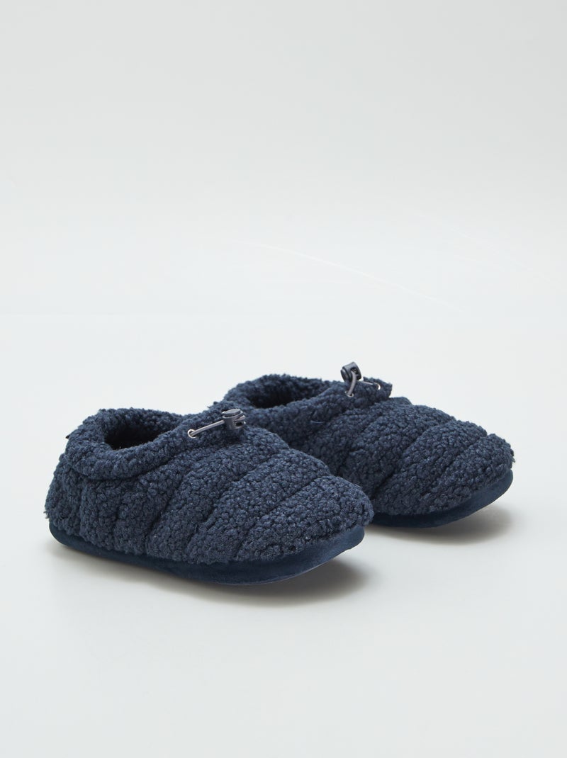 Pantofole regolabili BLU - Kiabi