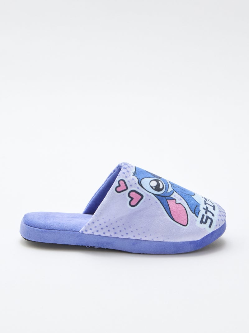 Pantofole sabot 'Angel' 'Stitch' Blu - Kiabi