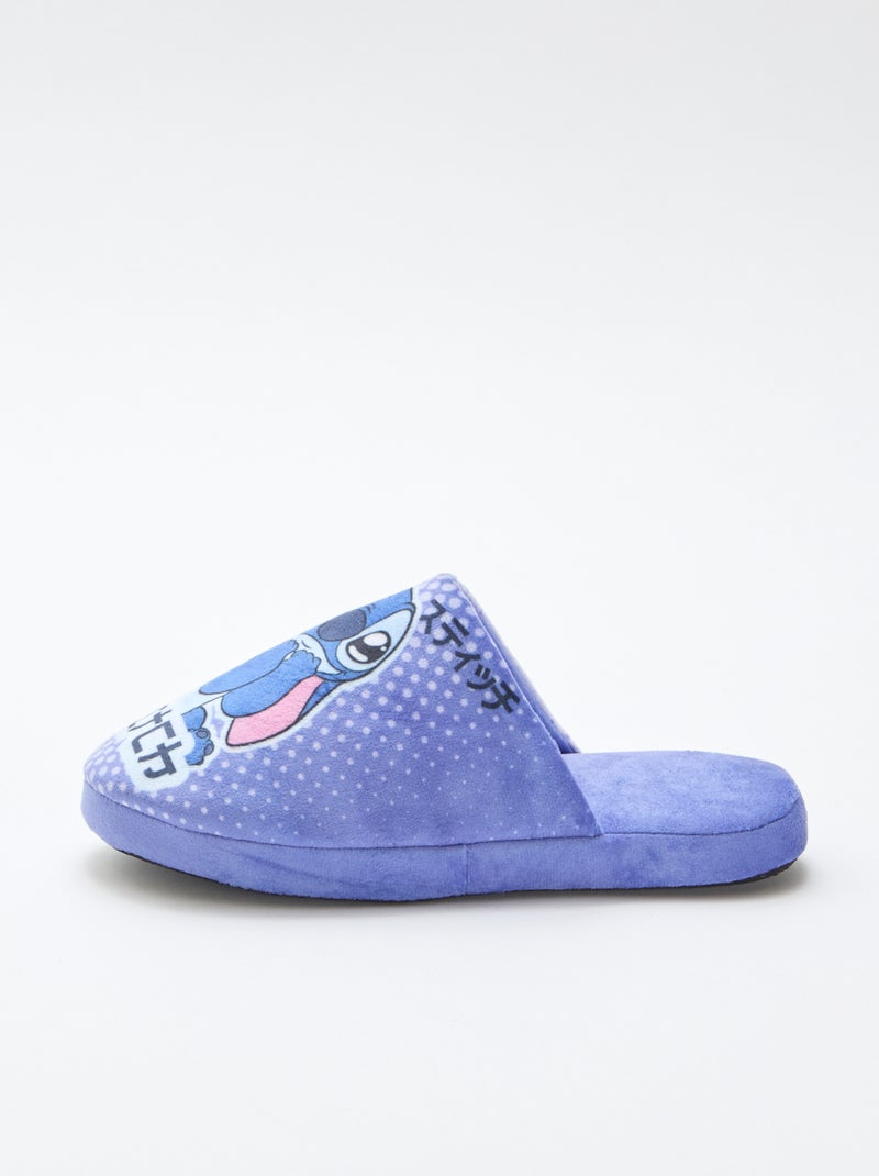 Pantofole sabot 'Angel' 'Stitch' Blu - Kiabi