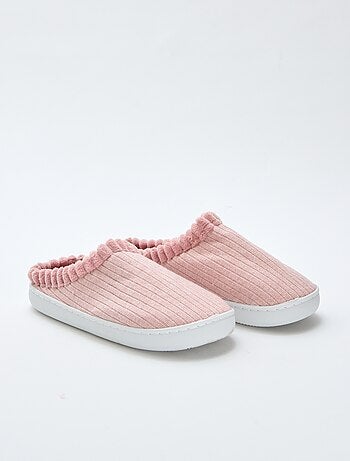 Pantofole sabot con paillettes