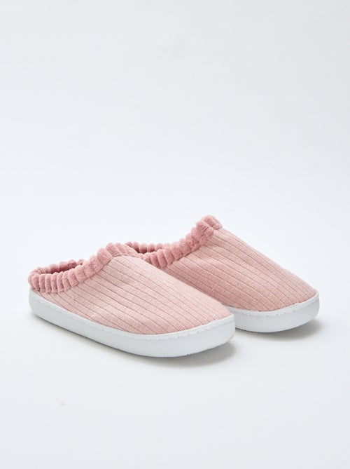 Pantofole sabot con paillettes - Kiabi