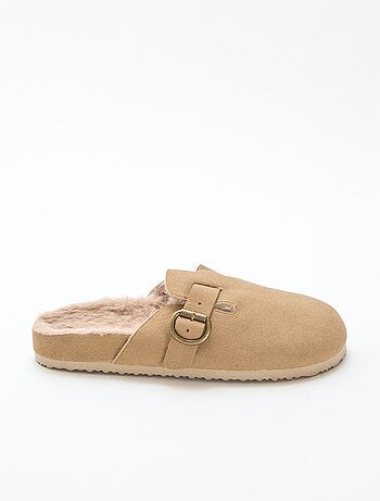 Pantofole sabot imbottite