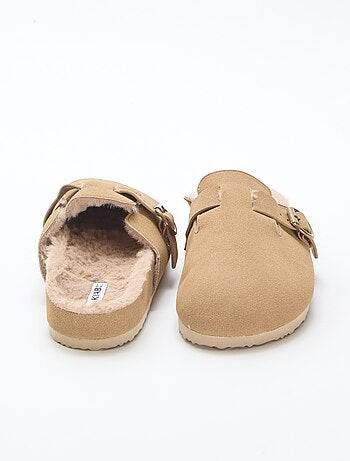 Pantofole sabot imbottite