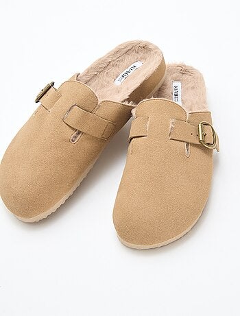 Pantofole sabot imbottite