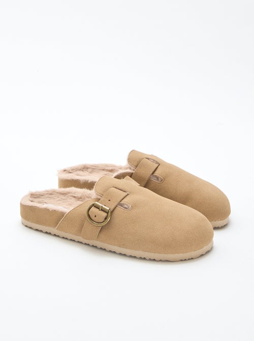 Pantofole sabot imbottite - Kiabi