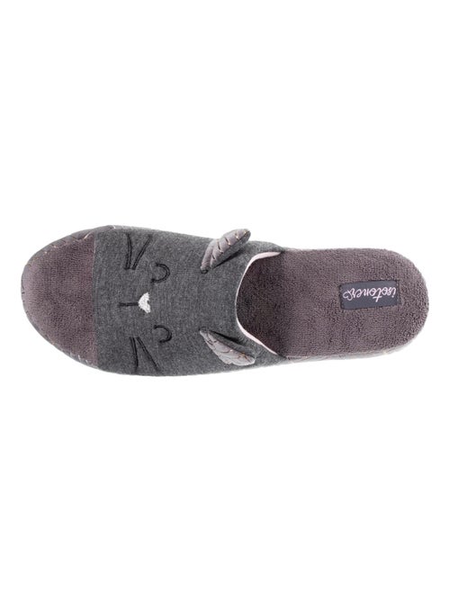 Pantofole sandali in jersey e suola con borchie donna - Kiabi Pantofole sandali in jersey e suola con borchie donna - Kiabi