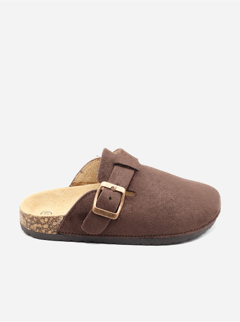 Pantofole senza lacci Marrone - Kiabi