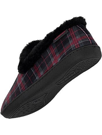 Pantofole soletta ergonomica, calda donna isotoner