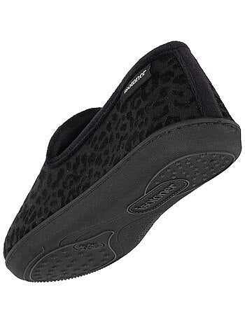 Pantofole soletta ergonomica, calda donna Isotoner