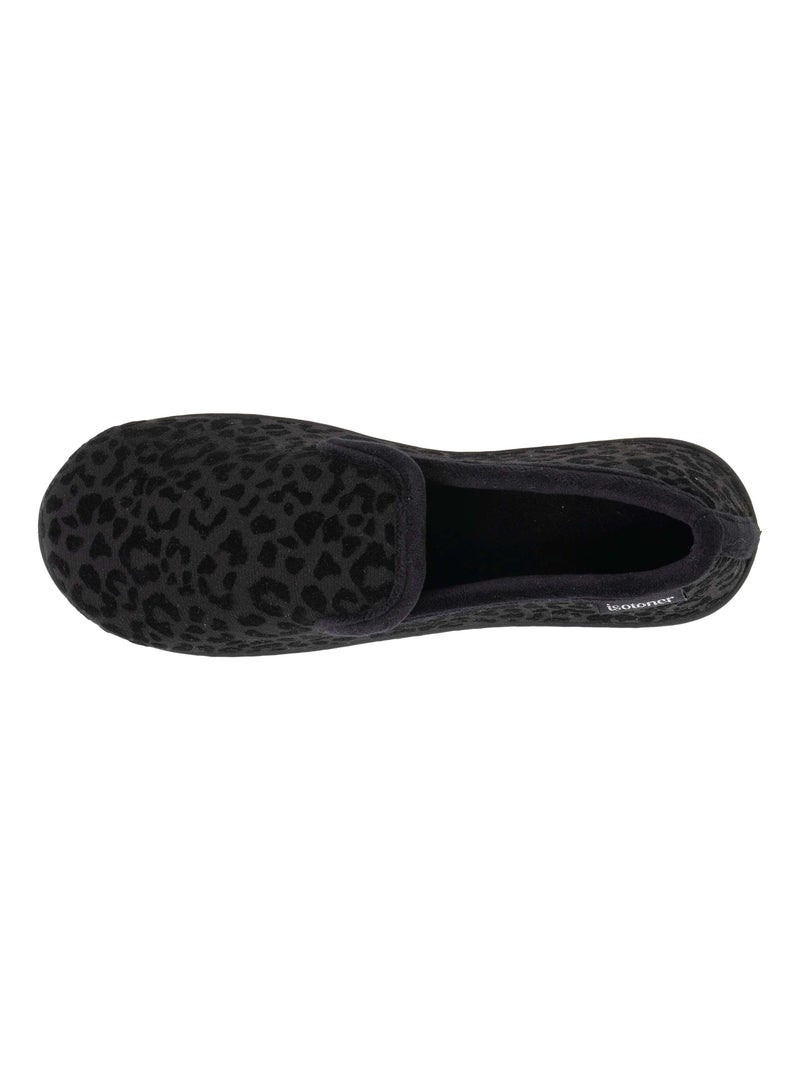 Pantofole  soletta ergonomica, calda donna Isotoner Nero - Kiabi