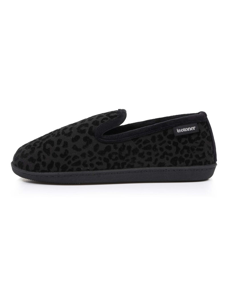 Pantofole  soletta ergonomica, calda donna Isotoner Nero - Kiabi