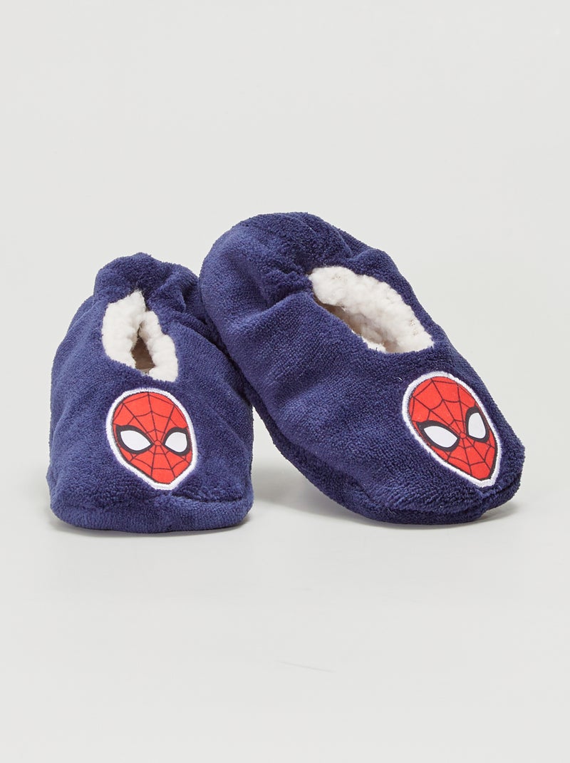 Pantofole 'Spider-Man' blu navy - Kiabi