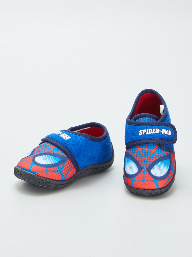 Pantofole Spider-Man Marvel - Con Occhi Che Si Illuminano Al Buio - Per Bambini - Taglia 7-2