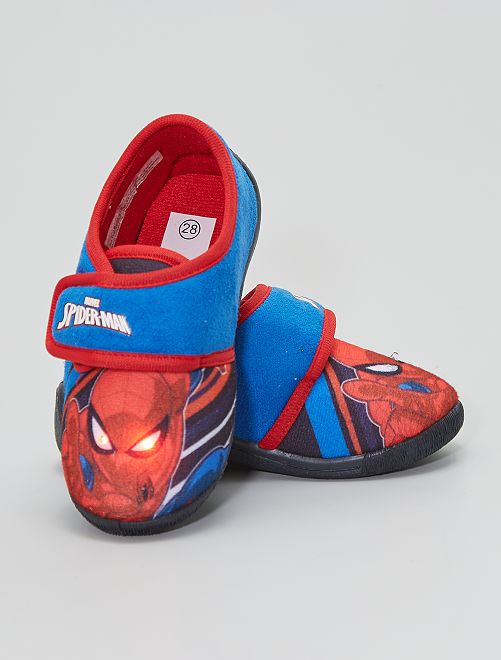 Pantofole 'Spider-Man' luminose - blu navy - Kiabi - 13.00€