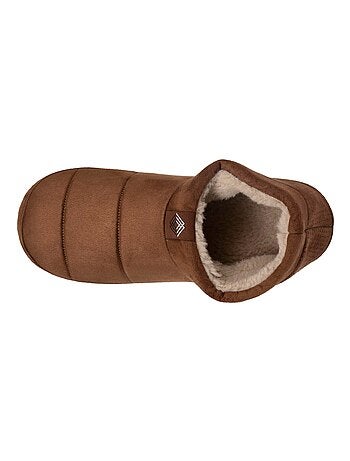 Pantofole stivaletti camoscio - Suola in gomma ultra morbida uomo Isotoner