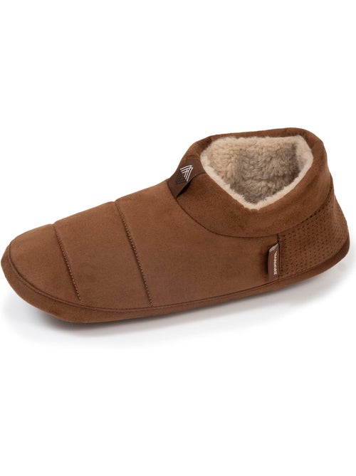 Pantofole stivaletti camoscio - Suola in gomma ultra morbida uomo Isotoner - Kiabi Pantofole stivaletti camoscio - Suola in gomma ultra morbida uomo Isotoner - Kiabi