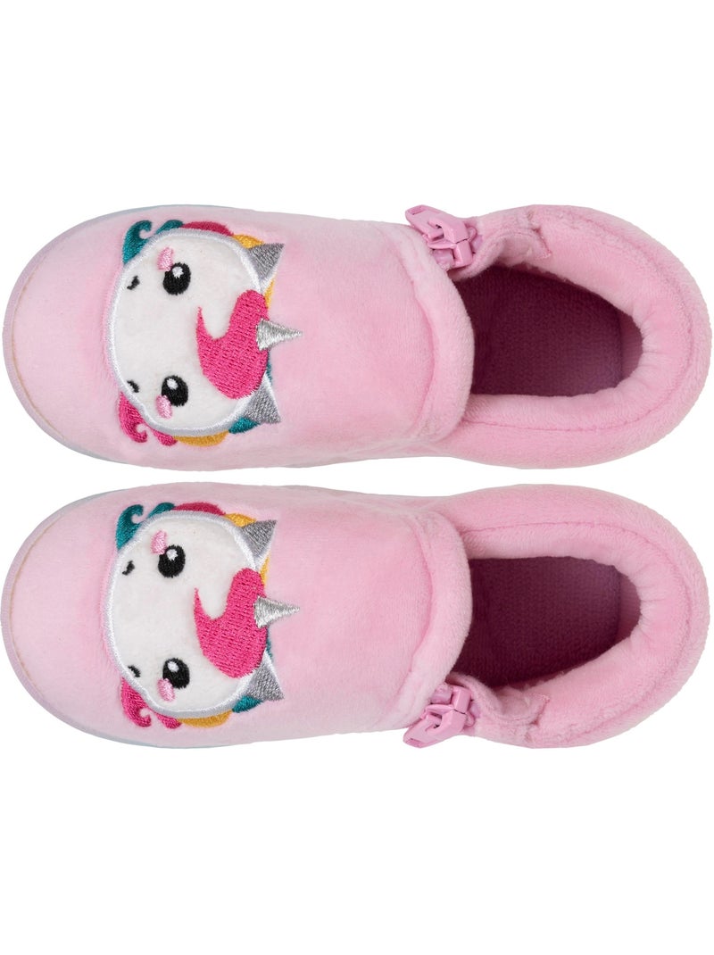 Pantofole stivaletti con cerniera, facile da indossare, buon neonato bambina isotoner Rosa - Kiabi
