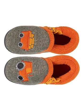 Pantofole stivaletti con cerniera, facile da indossare, buon neonato bambino Isotoner