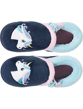 Pantofole stivaletti con cerniera, facili da indossare, buona neonato bambina Isotoner