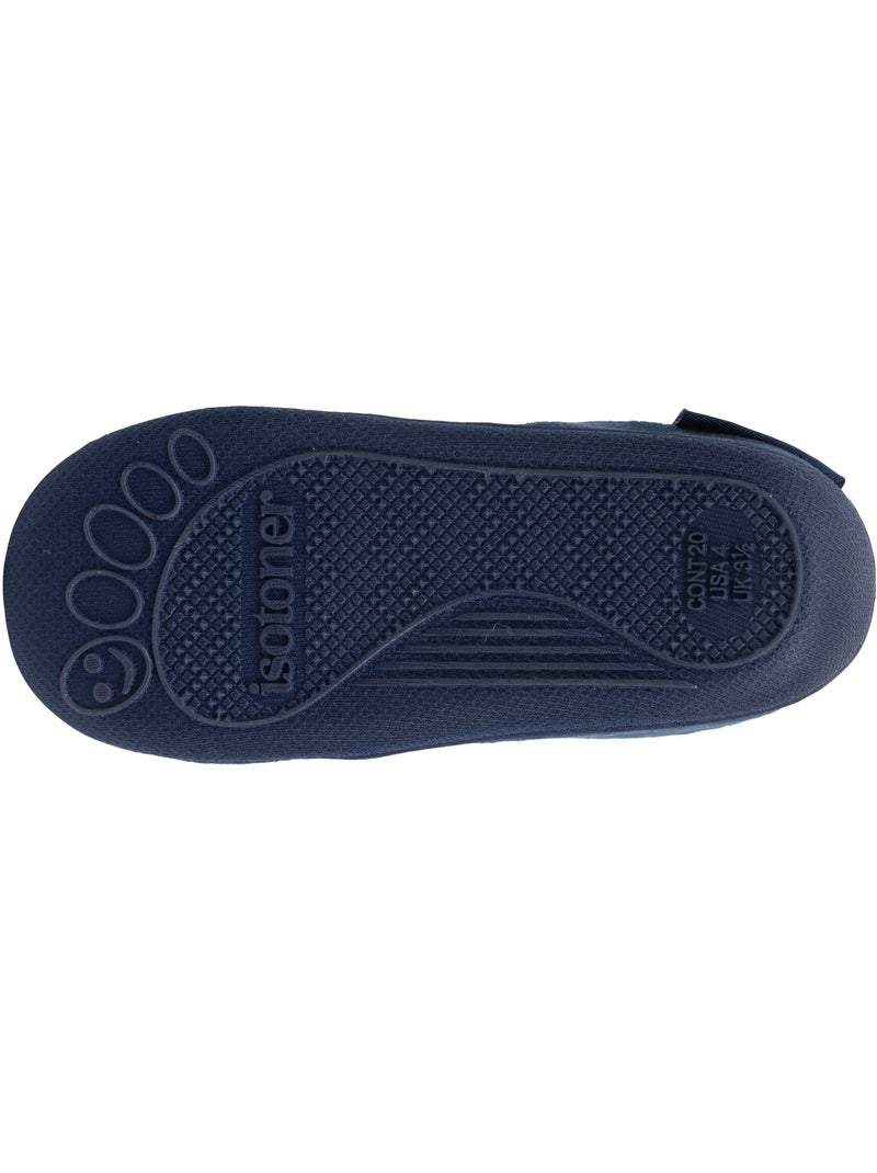 Pantofole stivaletti con cerniera, facili da indossare, buona neonato bambina Isotoner Blu marino - Kiabi