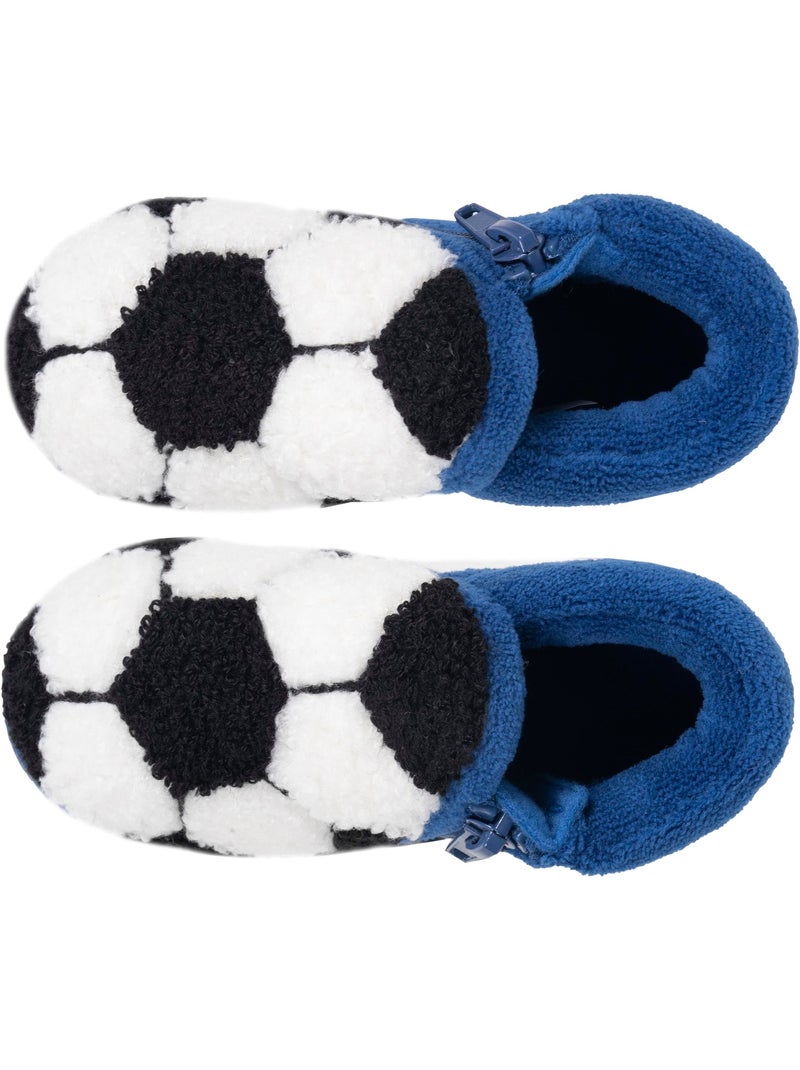Pantofole stivaletti con cerniera, facili da indossare, buona neonato bambino Isotoner Blu - Kiabi