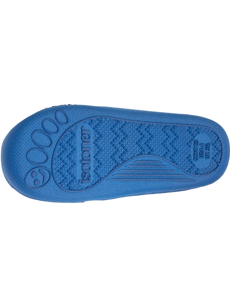 Pantofole stivaletti con cerniera, facili da indossare, buona neonato bambino Isotoner Blu - Kiabi