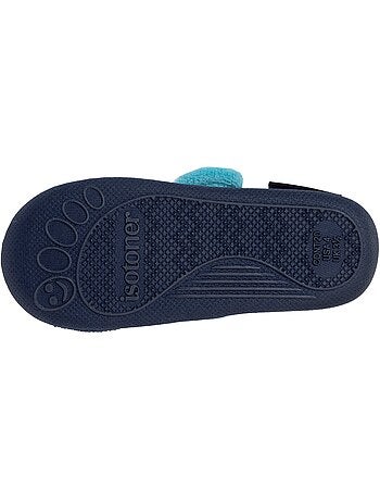 Pantofole stivaletti con chiusura in velcro, buon supporto neonato bambina