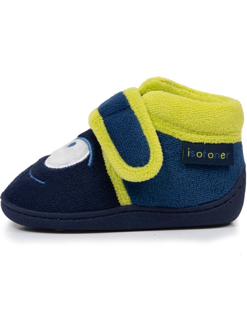 Pantofole stivaletti con chiusura in velcro, buon supporto neonato bambino - Kiabi Pantofole stivaletti con chiusura in velcro, buon supporto neonato bambino - Kiabi