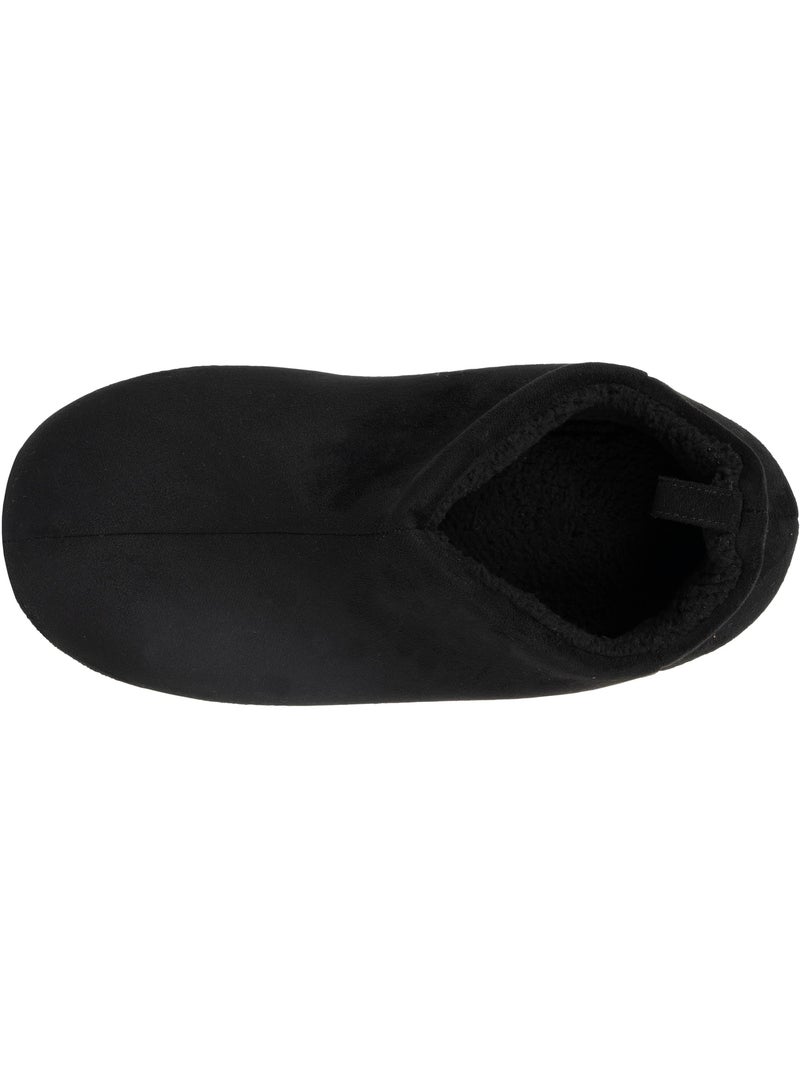 Pantofole stivaletti confortevole, caldo, interno in sherpa uomo isotoner Nero - Kiabi