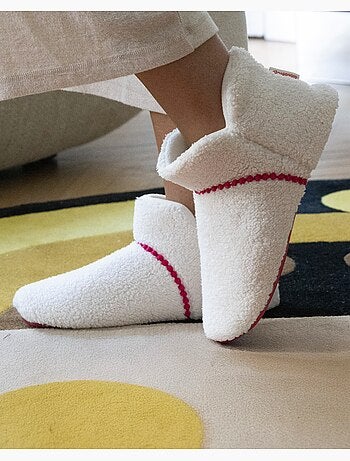 Pantofole stivaletti donna