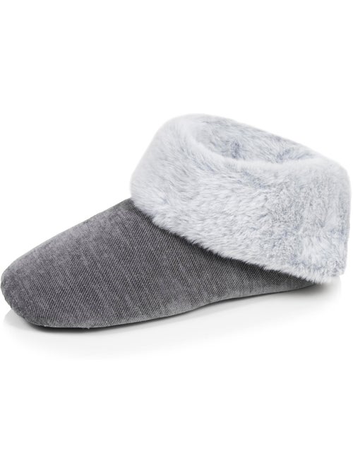 Pantofole stivaletti  donna isotoner - Kiabi