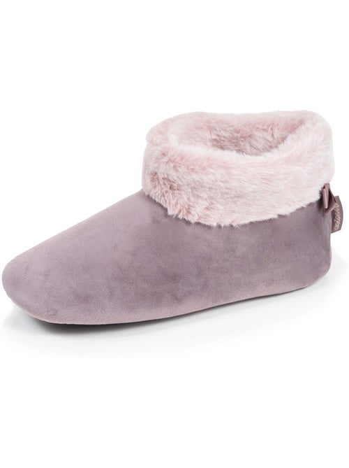 Pantofole stivaletti  donna isotoner - Kiabi