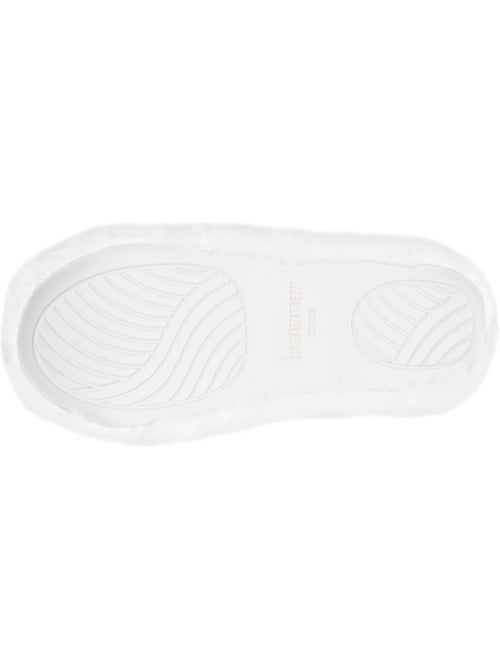Pantofole stivaletti finta pelliccia, suola in gomma donna - Kiabi