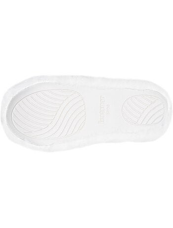 Pantofole stivaletti finta pelliccia, suola in gomma donna Isotoner