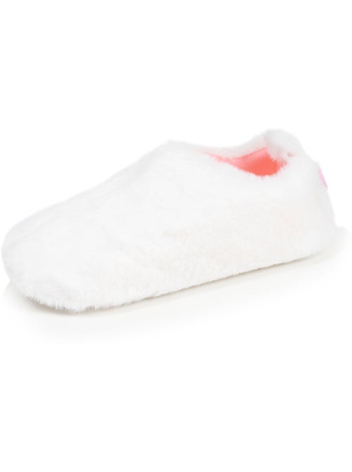 Pantofole stivaletti finta pelliccia, suola in gomma donna Isotoner - Kiabi