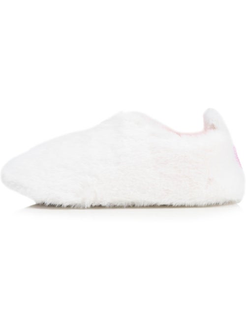 Pantofole stivaletti finta pelliccia, suola in gomma donna Isotoner - Kiabi