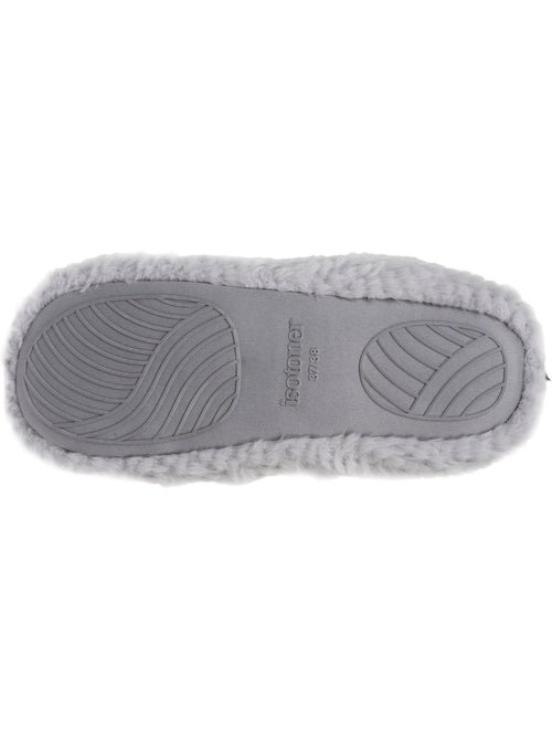 Pantofole stivaletti imitazione di pelliccia, suola donna isotoner - Kiabi Pantofole stivaletti imitazione di pelliccia, suola donna isotoner - Kiabi