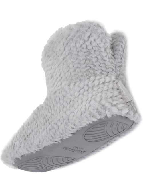 Pantofole stivaletti imitazione di pelliccia, suola donna isotoner - Kiabi Pantofole stivaletti imitazione di pelliccia, suola donna isotoner - Kiabi