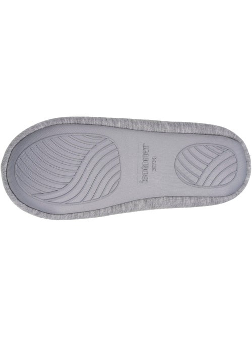 Pantofole stivaletti maglia, suola in gomma antiscivolo donna Isotoner - Kiabi