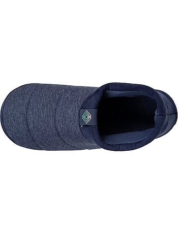 Pantofole stivaletti microspugna, suola in gomma antiscivolo uomo Isotoner