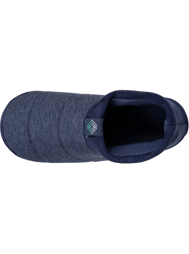 Pantofole stivaletti microspugna, suola in gomma antiscivolo uomo Isotoner Blu marino - Kiabi