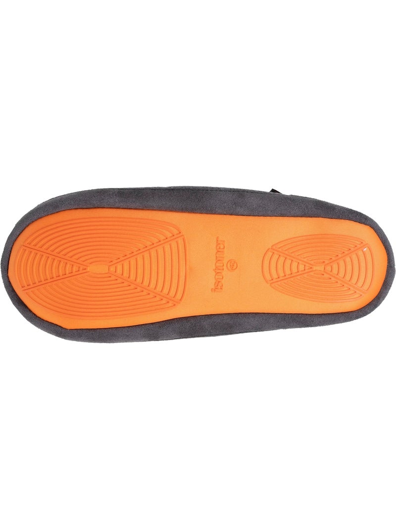 Pantofole stivaletti microspugna, suola in gomma antiscivolo uomo Isotoner Grigio melangiato - Kiabi