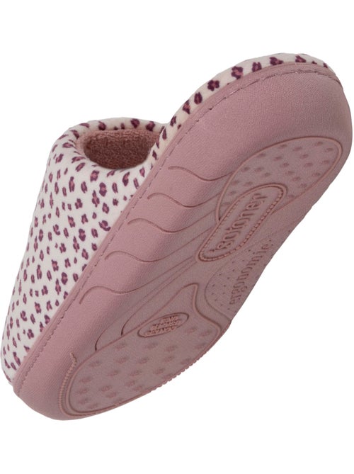 Pantofole stivaletti microvelluto leopardato, suola bambina - Kiabi Pantofole stivaletti microvelluto leopardato, suola bambina - Kiabi