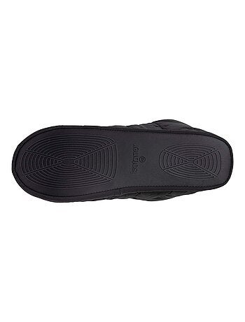 Pantofole stivaletti nylon - Suola in gomma ultra morbida uomo Isotoner