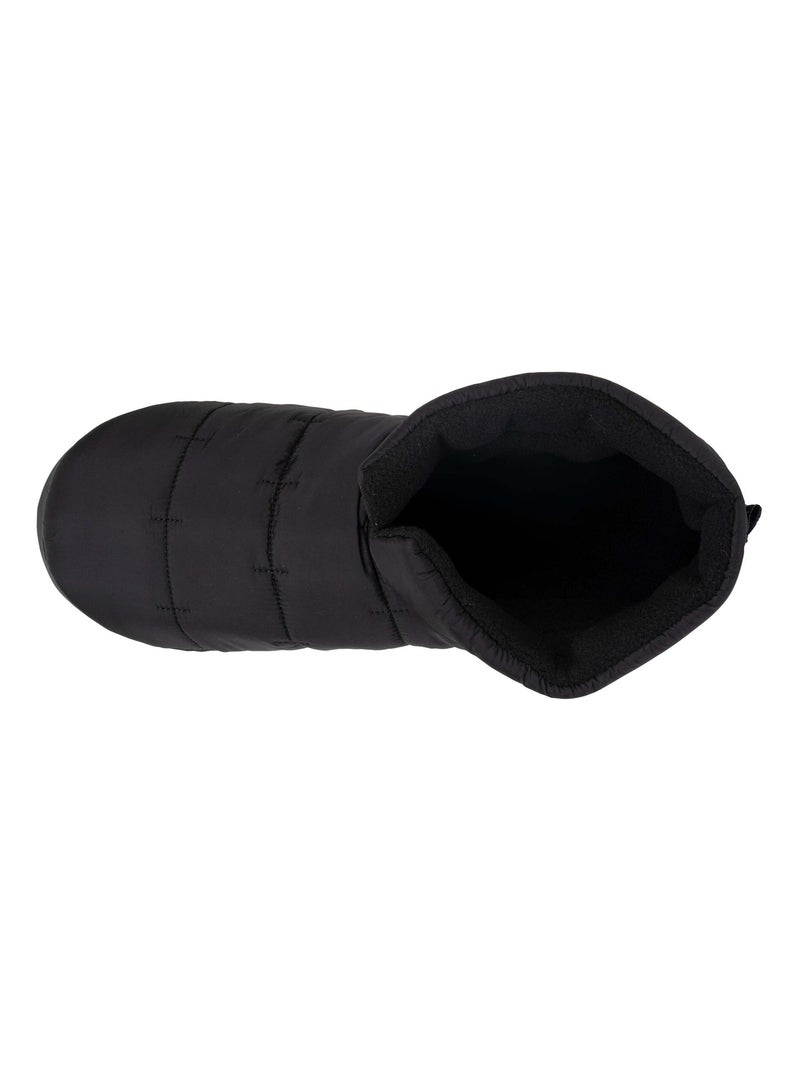 Pantofole stivaletti nylon - Suola in gomma ultra morbida uomo Isotoner Nero - Kiabi