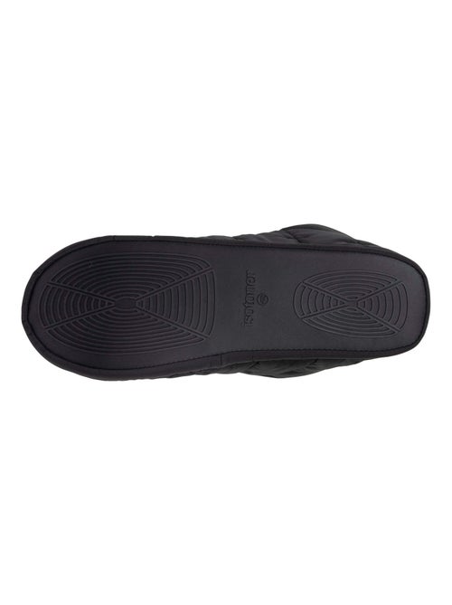 Pantofole stivaletti nylon - Suola in gomma ultra morbida uomo Isotoner - Kiabi