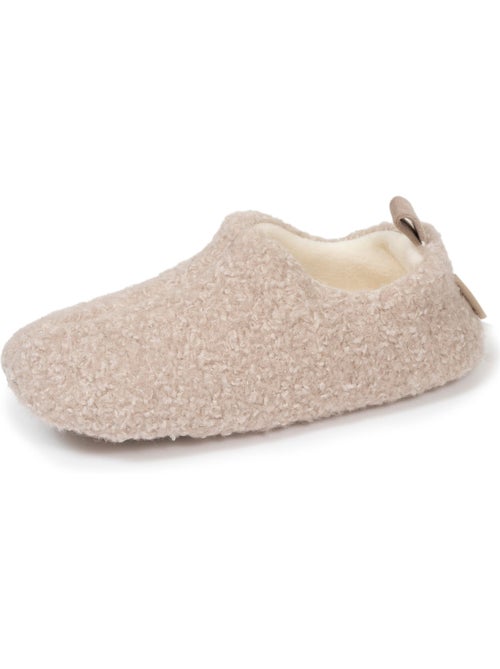 Pantofole stivaletti sherpa, suola antiscivolo donna isotoner - Kiabi Pantofole stivaletti sherpa, suola antiscivolo donna isotoner - Kiabi